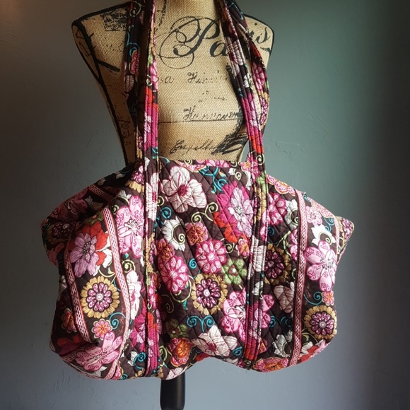 Vera Bradley Handbags - On hold Vera Bradley Large Floral Print Duffle Bag
